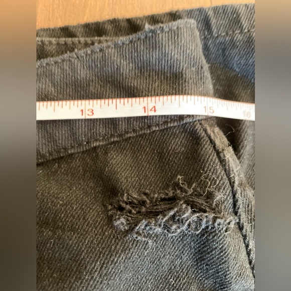 NEW Retrofete Marlowe gold embellished black Jean - Picture 9 of 9